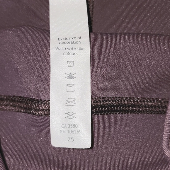 Lululemon Pace Rival mauve cropp size 6 - Picture 3 of 5